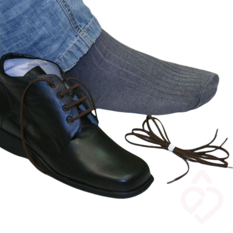 Atacadores Elásticos Brancos – Calçar Sapatos Sem Laços