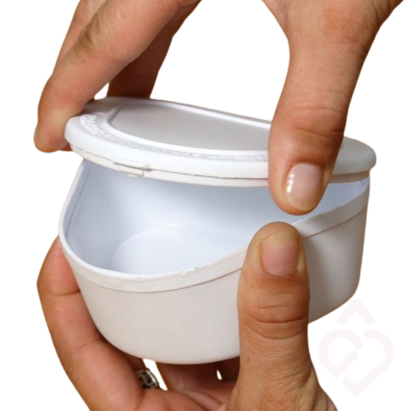 Caixa para Dentadura – Armazenamento Higiénico e Seguro