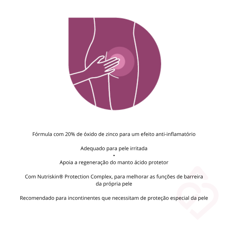 Creme com Óxido de Zinco – Proteção para Incontinência