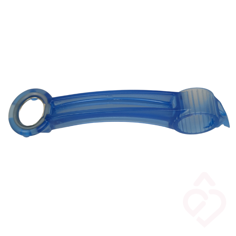 Abre-frascos multifunções com pega ergonómica, que facilita a abertura de frascos, garrafas e diferentes tipos de tampas. Ajuda a reduzir o esforço necessário, sendo especialmente útil para pessoas com pouca força ou mobilidade nas mãos.