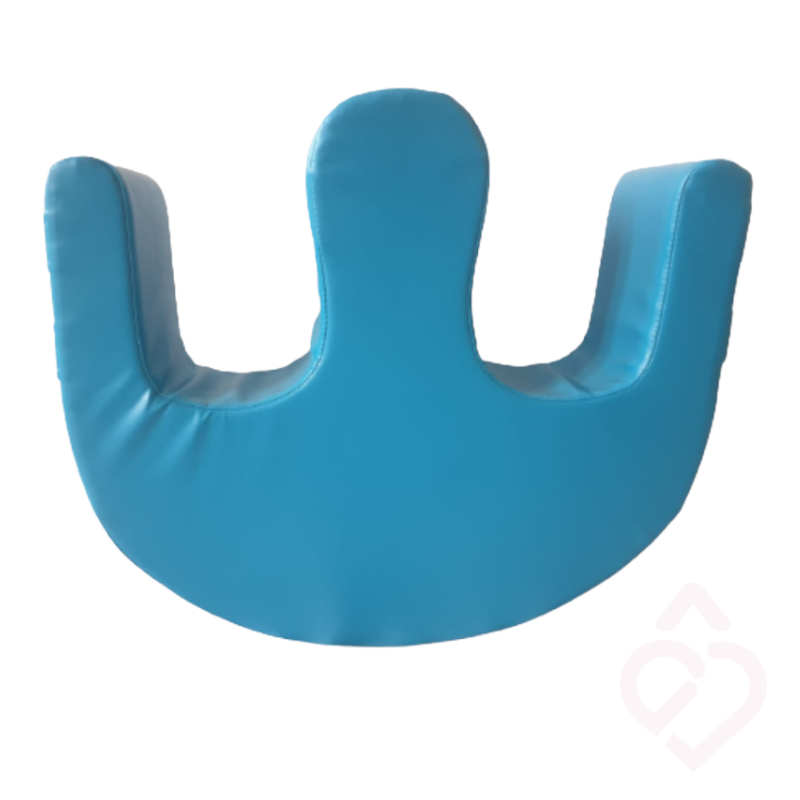Almofada para posicionamento de pernas e joelhos em pacientes acamados