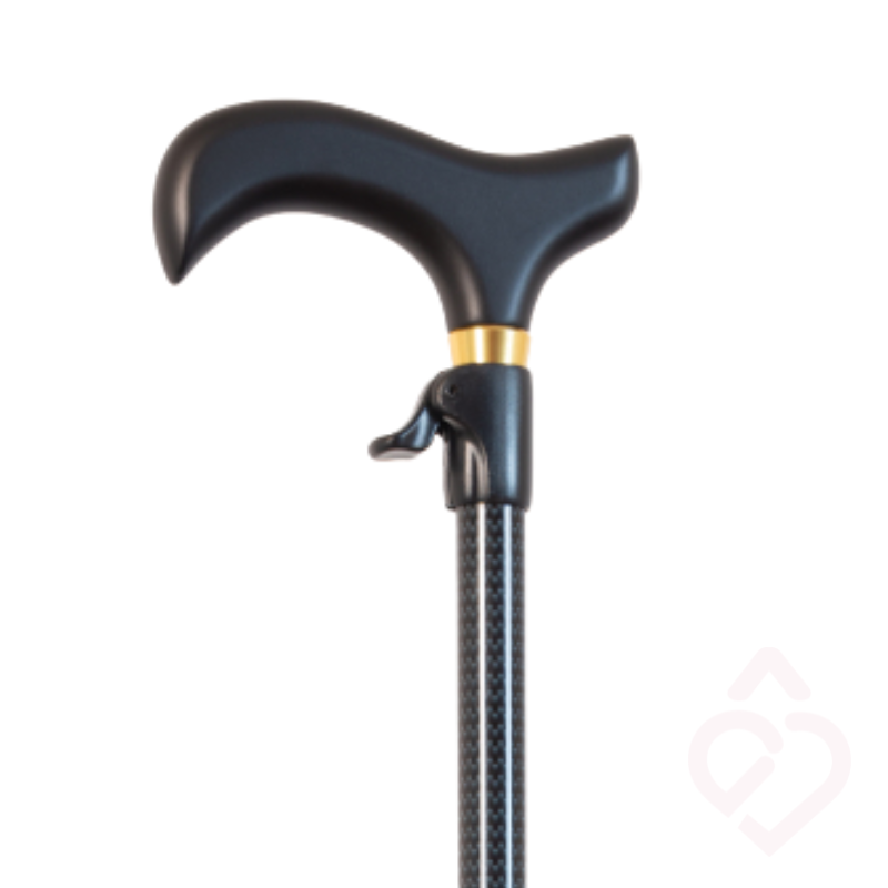 White Aluminium Walking Stick with Flowers – Stability and Style