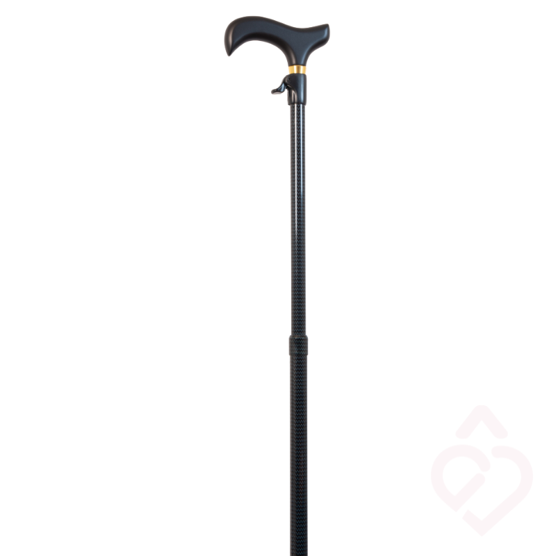 White Aluminium Walking Stick with Flowers – Stability and Style
