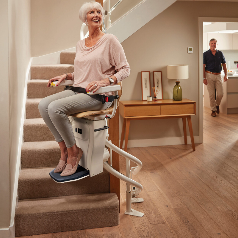 Cadeira Elevatória para Escadas Curvas Infinity