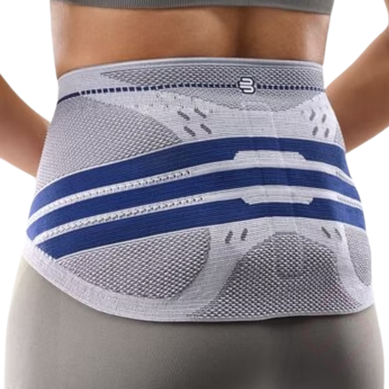 Cinta lombar para mulher com suporte e alívio da zona lombar