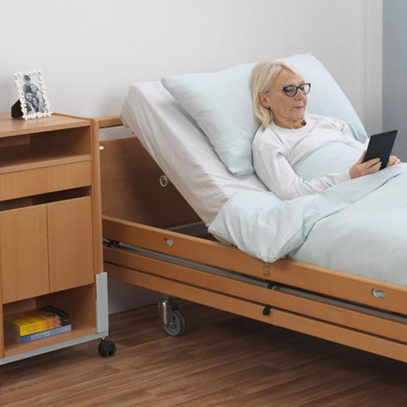 Colchão anti escaras Active 2RX instalado em cama articulada