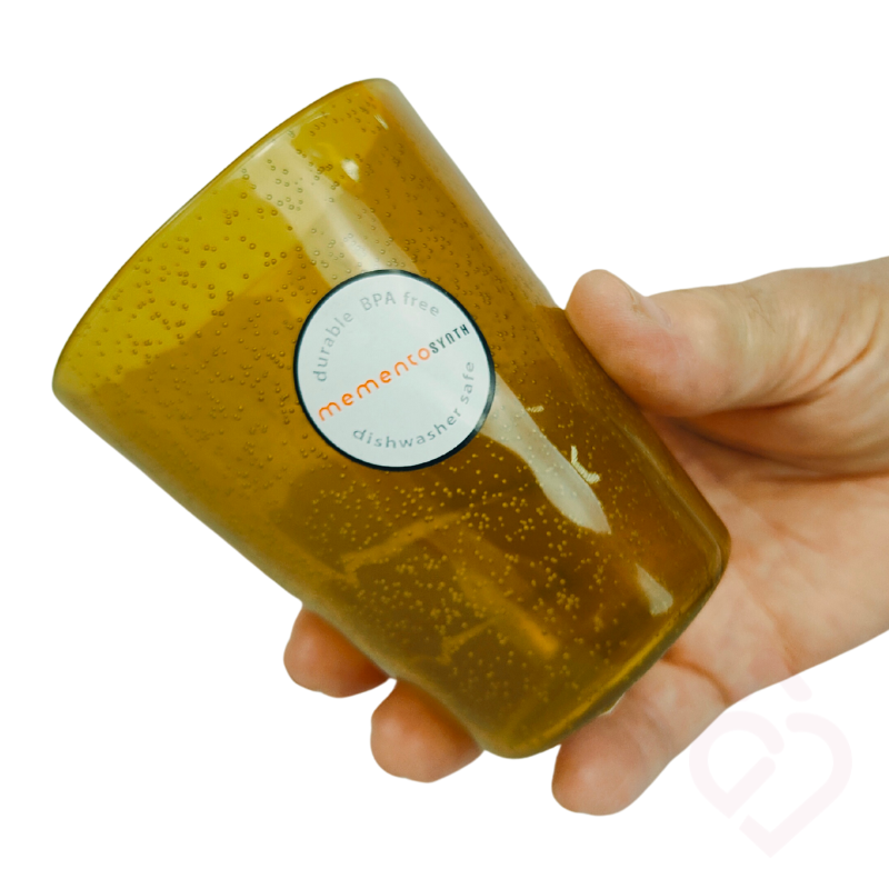 Copo memento synth leve e resistente para utilização diária cor corn 