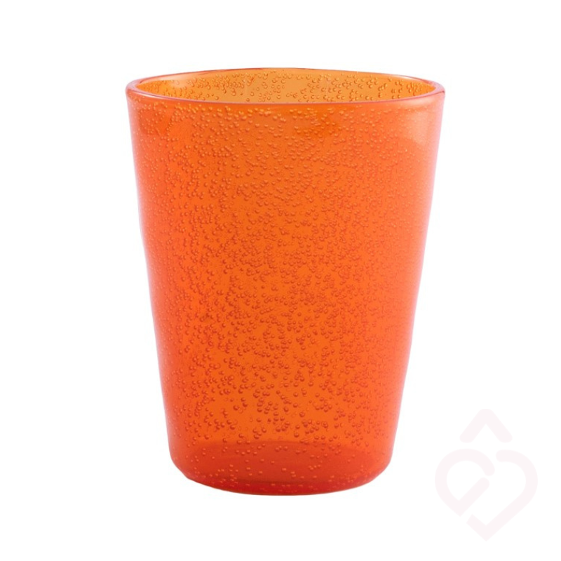 Copo memento synth leve e resistente para utilização diária cor laranja