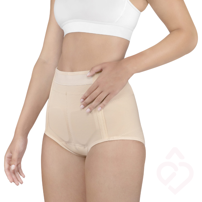 Women's Lumbar Support Belt – Massage Cushion, Support and Relief