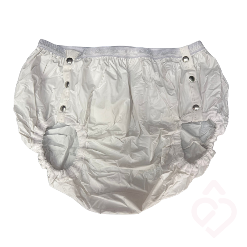 Cueca impermeável para incontinência com molas e proteção contra fugas