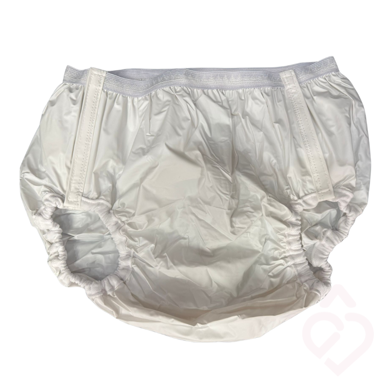 Cueca impermeável para incontinência com fecho em velcro e proteção contra fugas