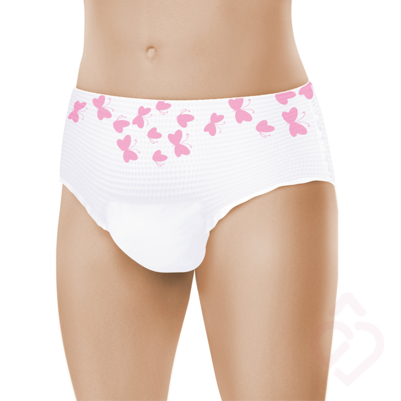 Cuecas para incontinência feminina com ajuste confortável e discreto