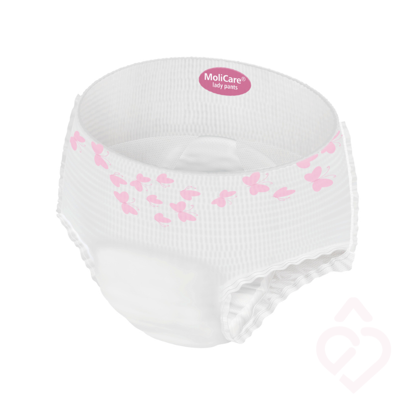 Cuecas para incontinência feminina com elevada absorção e conforto diário