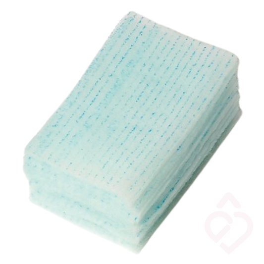 Conjunto de esponjas ensaboadas descartáveis para higiene corporal, concebidas para facilitar a limpeza da pele de forma prática, suave e confortável.