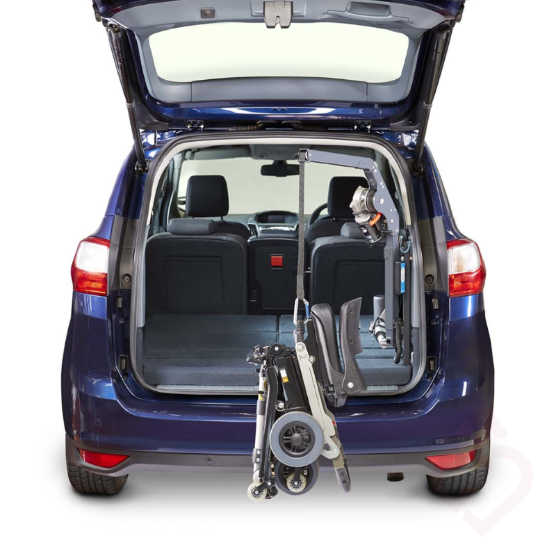Auxiliares para o Transporte de Cadeiras de Rodas e Equipamentos: Grua de Bagageira Smart Lifter LM