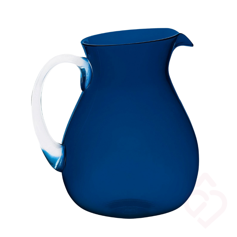 Jarro memento synth 1.6L leve e resistente para utilização diária cor azul escuro