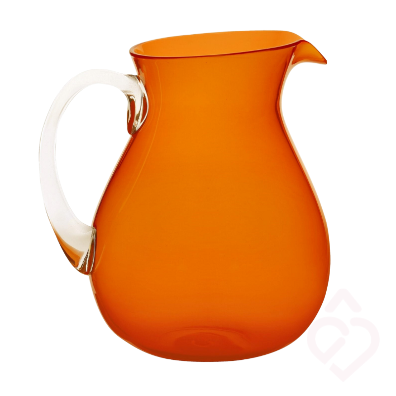 Jarro memento synth 1.6L leve e resistente para utilização diária cor laranja 