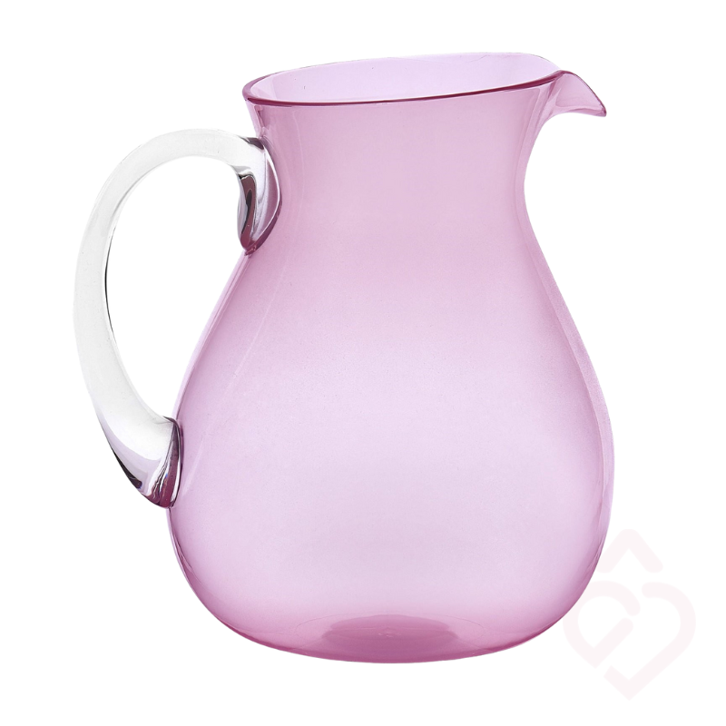 Jarro memento synth 1.6L leve e resistente para utilização diária cor rosa
