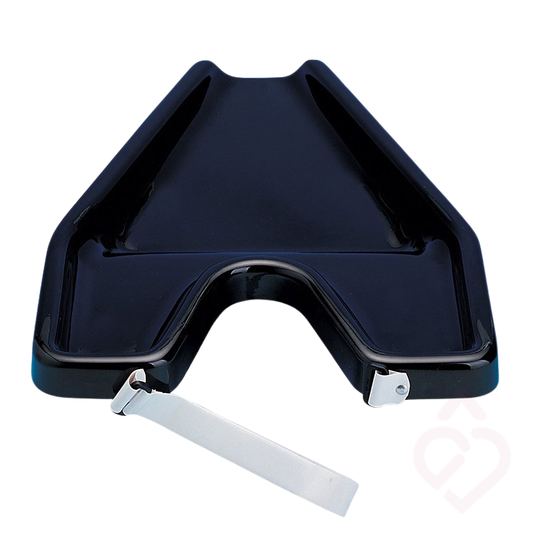 Lava-cabeças para lavatório com apoio para o pescoço e superfície inclinada, concebido para direcionar a água para o lavatório e facilitar a lavagem do cabelo.