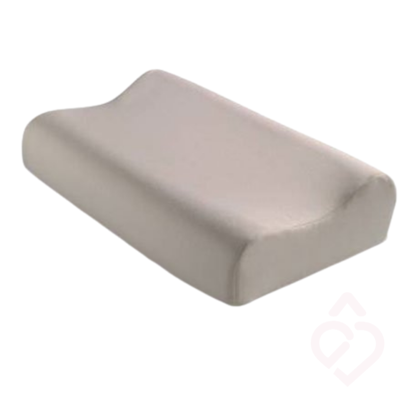 Almofada cervical viscoelástica anatómica para proporcionar suporte ergonómico, alinhamento da coluna e um sono mais confortável