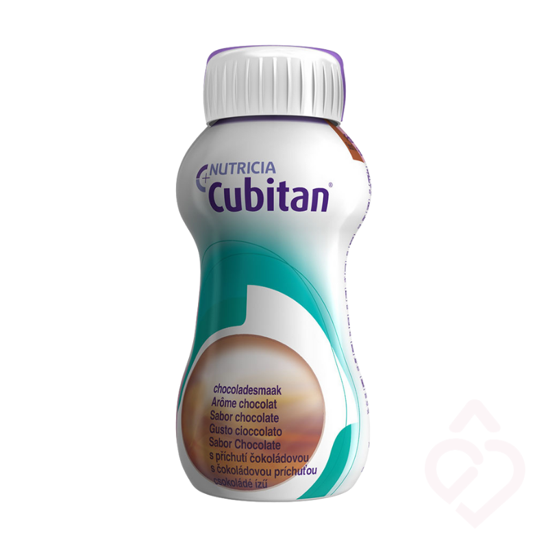 Cubitan chocolate suplemento hiperproteico para reforço nutricional oral