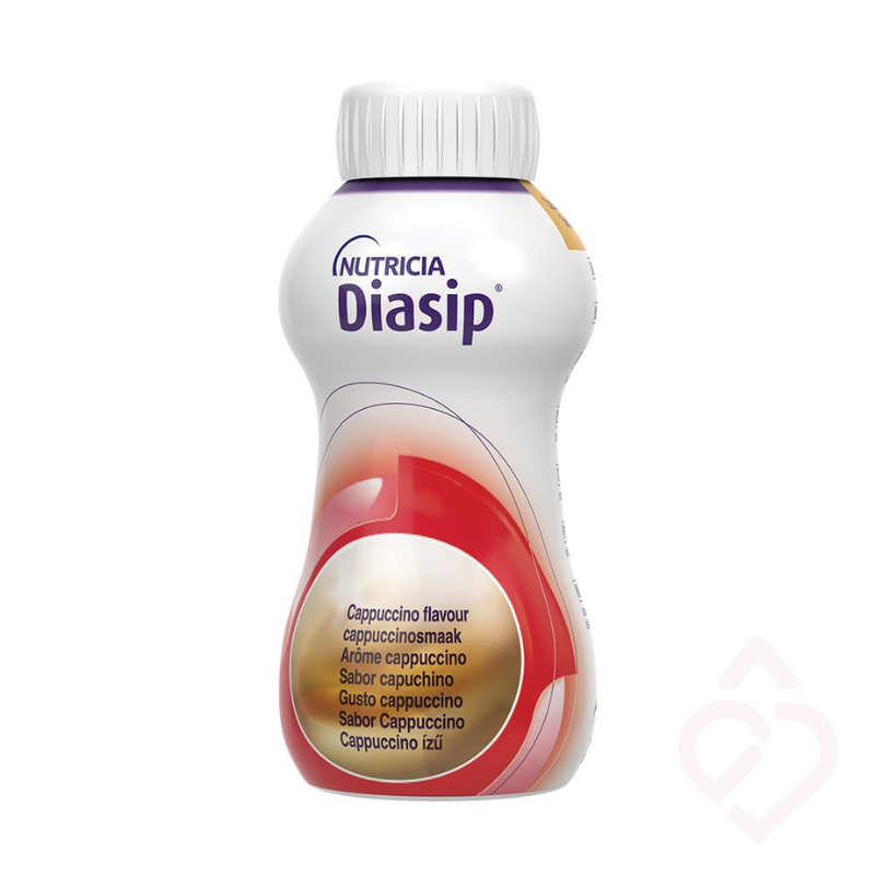 Diasip cappuccino suplemento nutricional com fibra para pessoas com diabetes