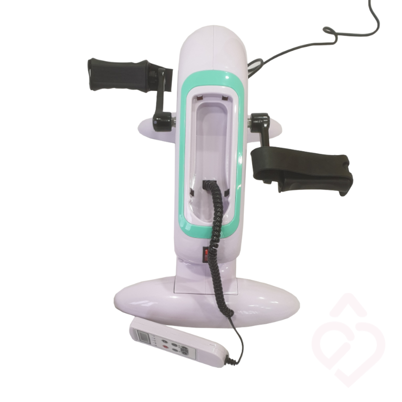 Pedaleira elétrica para treino assistido de membros superiores e inferiores