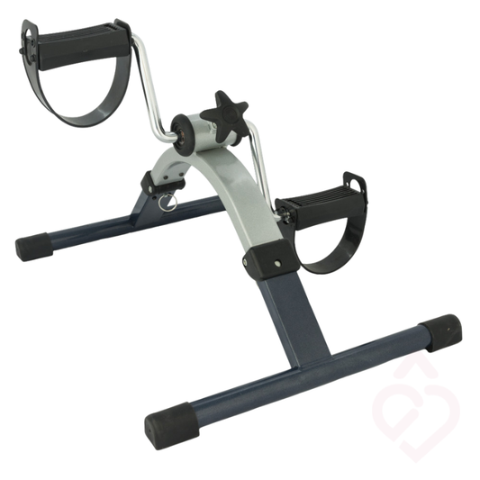 Pedaleira para braços e pernas para exercício e reabilitação em casa