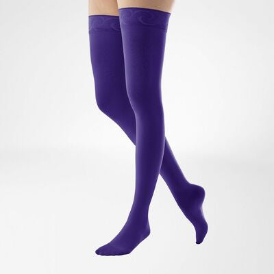 Women's Compression Thigh High Stockings Class 1 – Open Toe