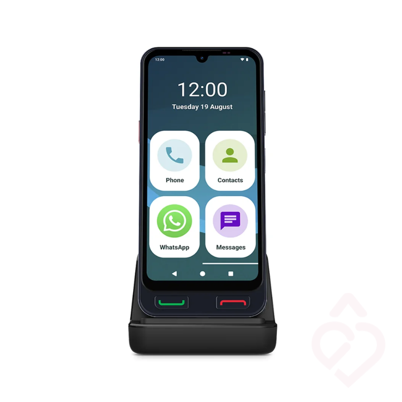Smartphone sénior SPC Zeus 2 Pro com ícones grandes e menu simplificado