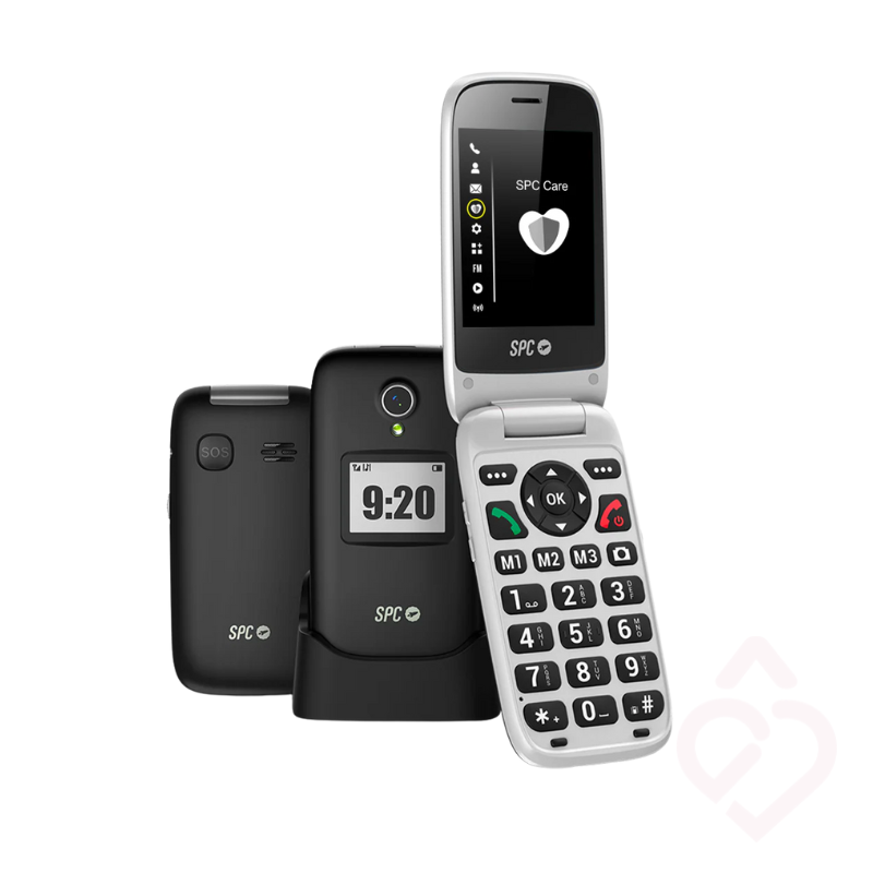 Telemóvel sénior SPC Polaris com botão SOS e botões grandes de fácil utilização