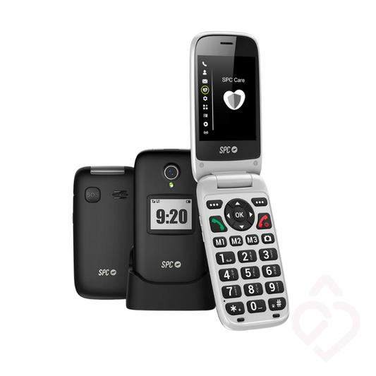 Telemóvel sénior SPC Polaris com botão SOS e botões grandes de fácil utilização